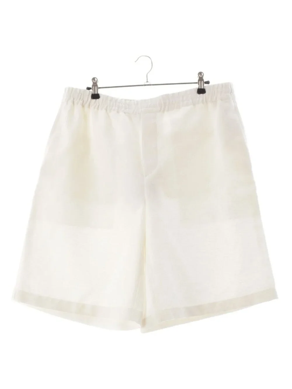 Gucci Linen Blend GG Shorts White 50